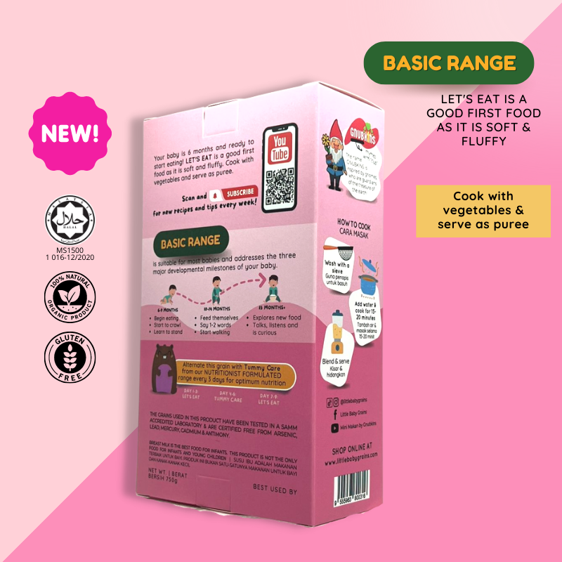 Basic Range: Let's Eat for 6 months+