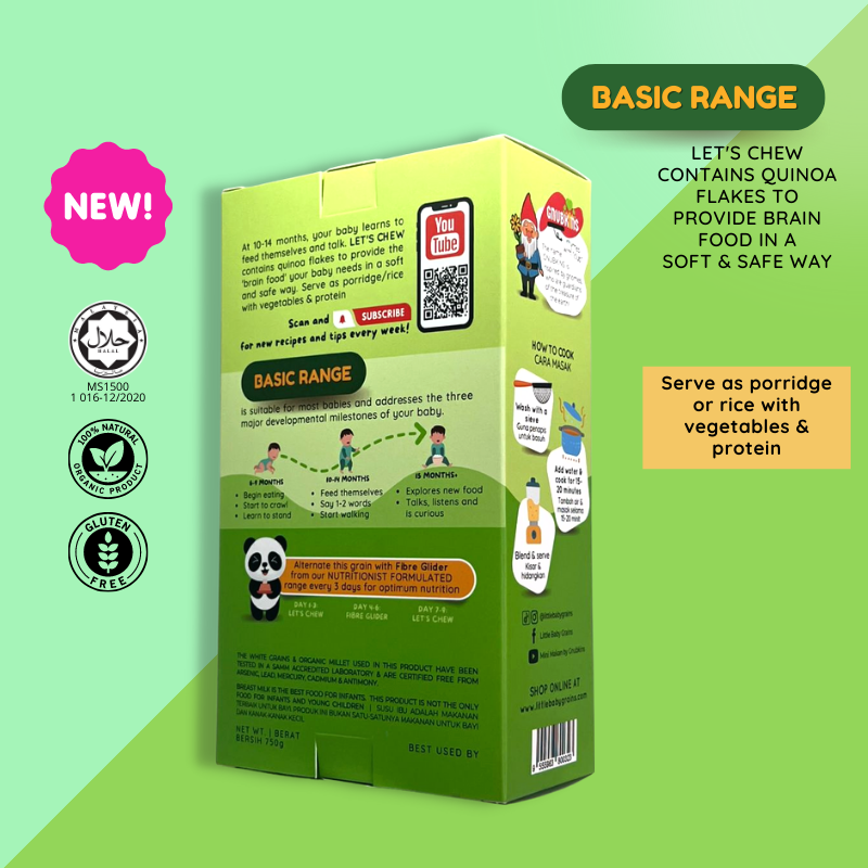 Basic Range: Let's Chew for 10 months+
