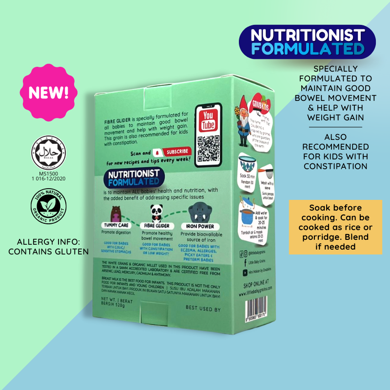 Nutritionist Formulated: Fibre Glider for 7 months+