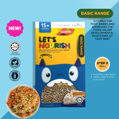 Basic Range: Let&#39;s Nourish for 15 months+