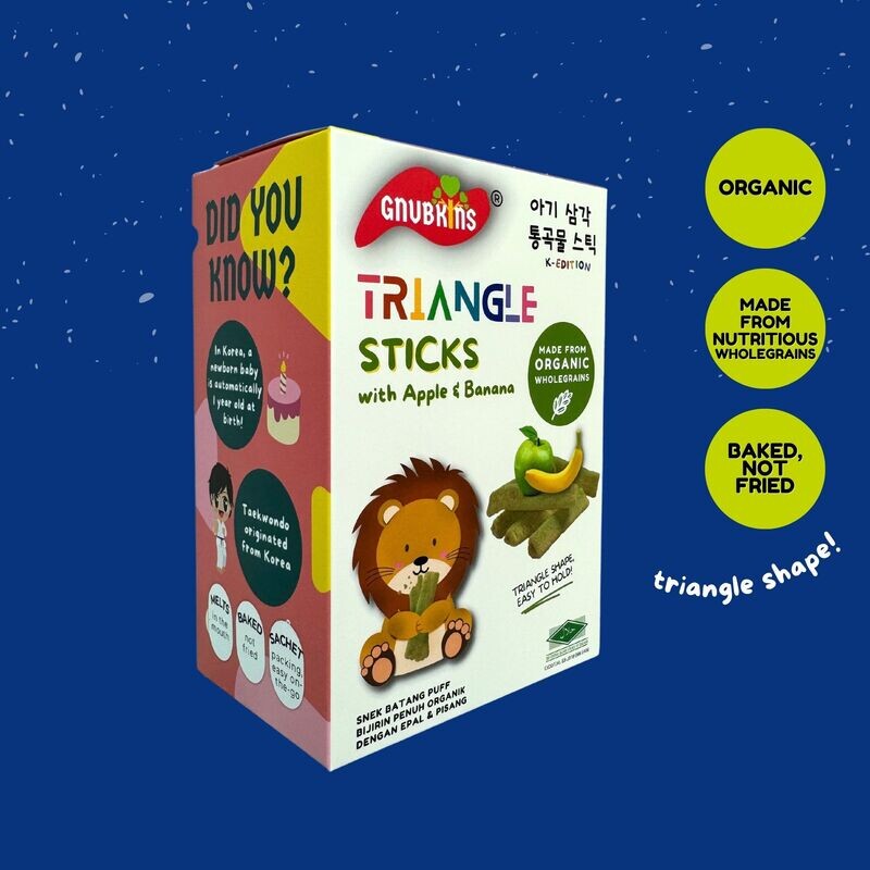 Triangle Sticks - Apple &amp; Banana