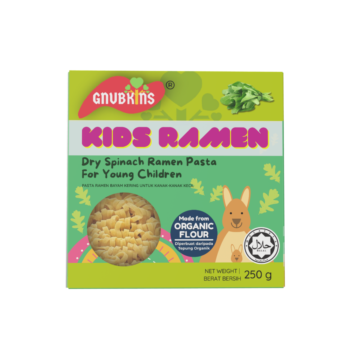 Splendid Spinach Ramen for Kids