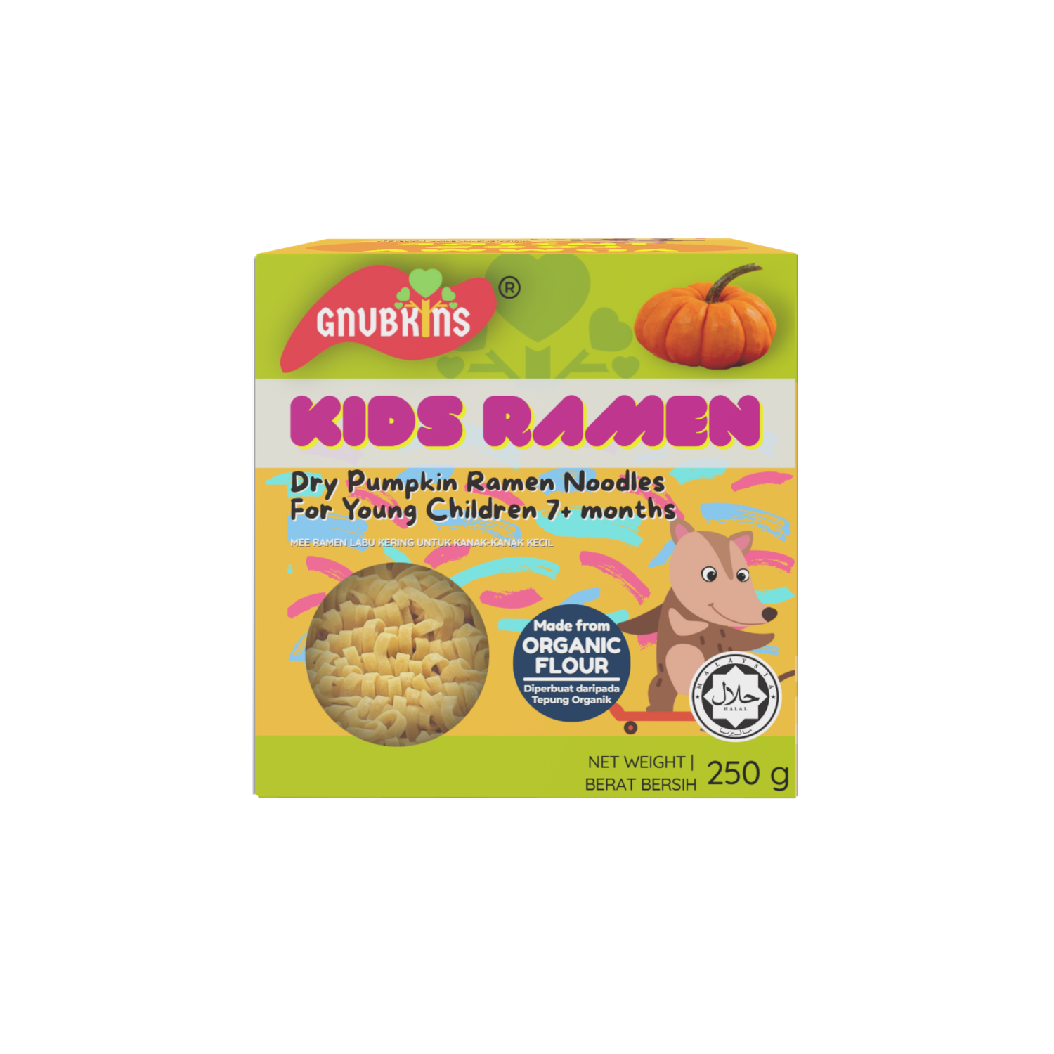 Perky Pumpkin Ramen for Kids
