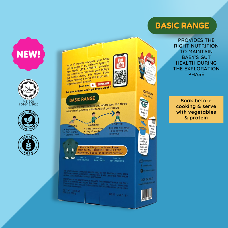 Basic Range: Let's Nourish for 15 months+