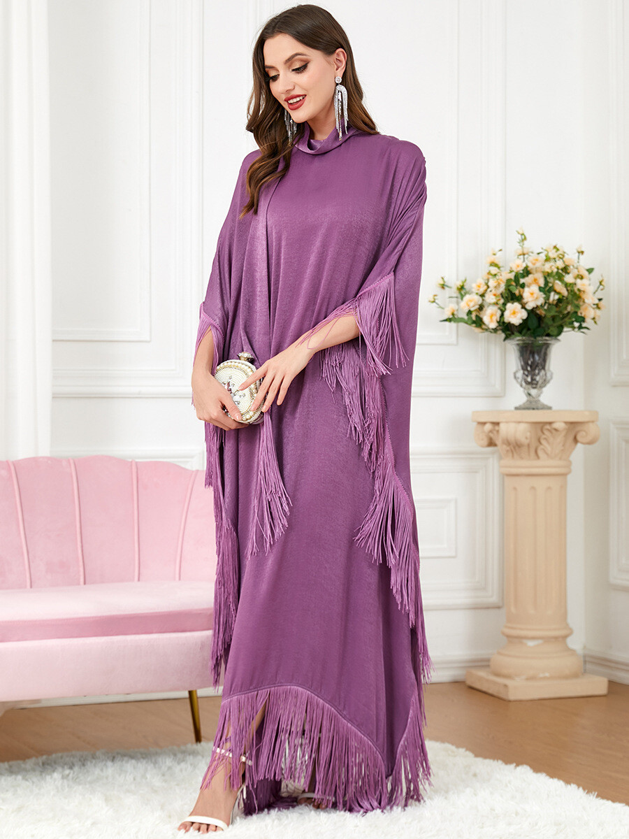 TASSELS, Size: SIZE 1, COLOR: PURPLE