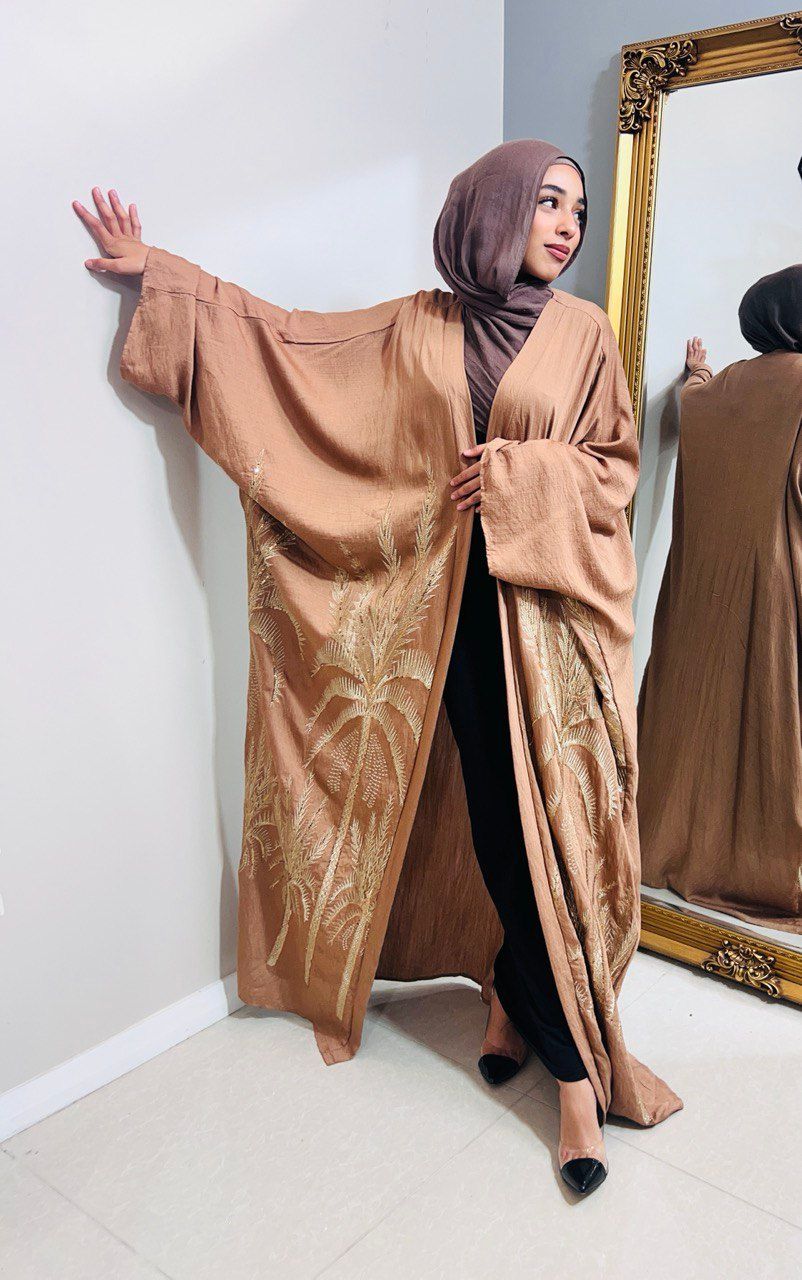 Desert Palm Open Abaya