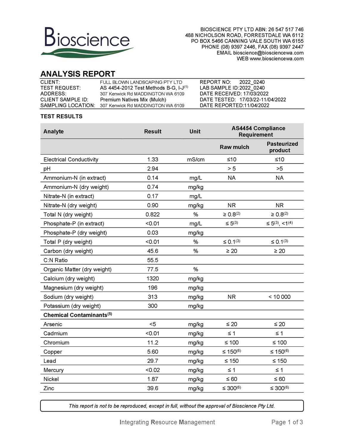 Premium Natives Mix (AS4454)