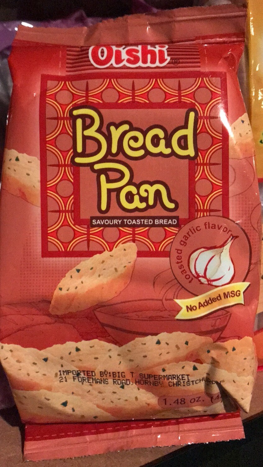 Oishi Toasted Garlic Bread Pan