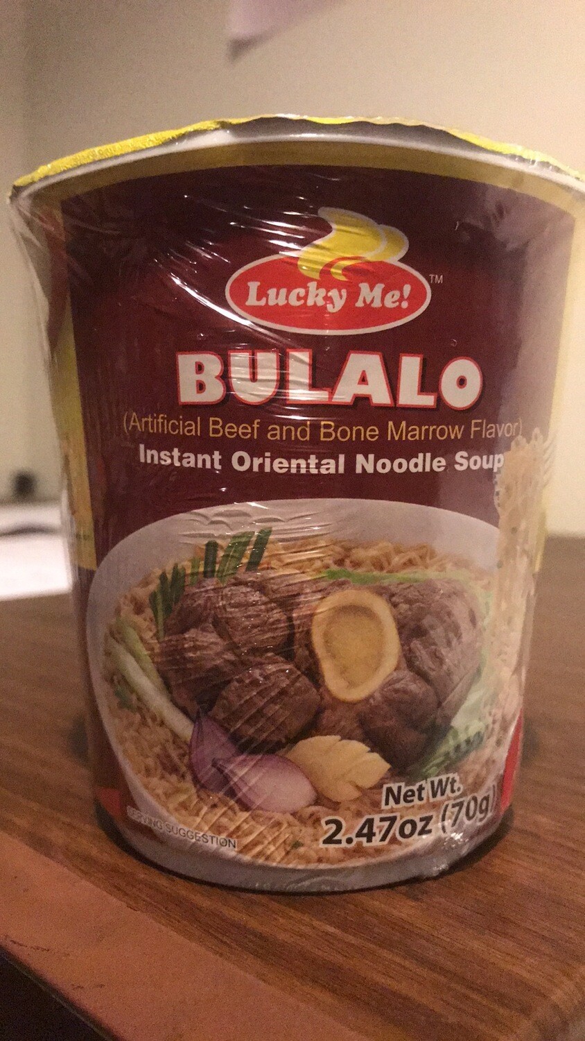 Lucky Me Instant Bulalo in Bowl