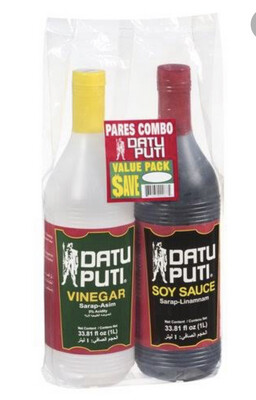 Dati Puti Value Pack Soy Sauce &amp; Vinegar 1L