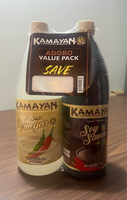Kamayan Adobo Value Pack 1L Soy &amp; Vinegar