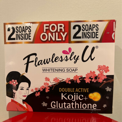 Flawlessly U Kojic+Glutathione 2Soaps