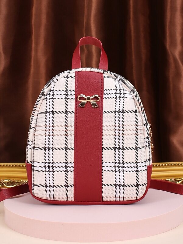 Red Bow Decor Matey Bag