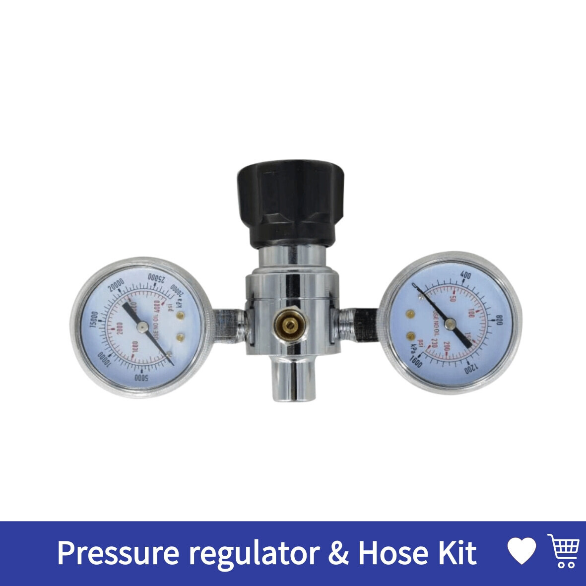 Pressure regulator & Hose Kit