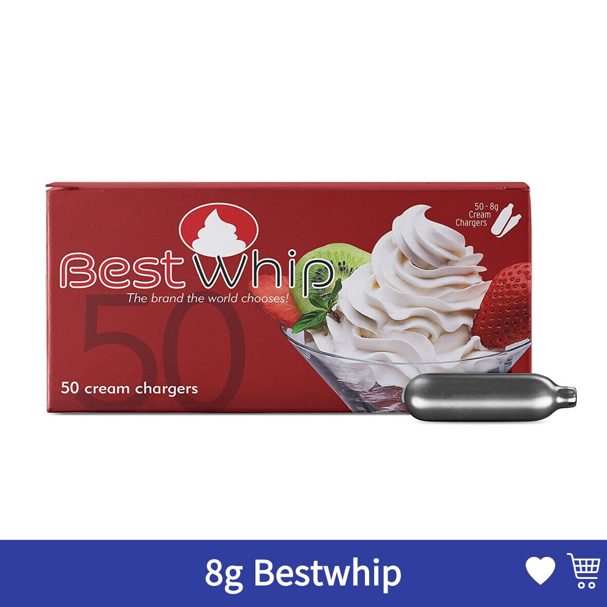 Cream Chargers: 8g BestWhip Professional