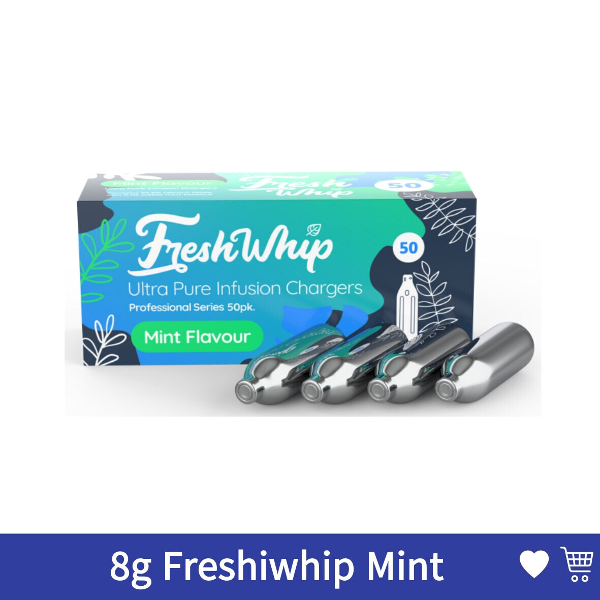 Cream Chargers: 8g FreshWhip Mint Professional