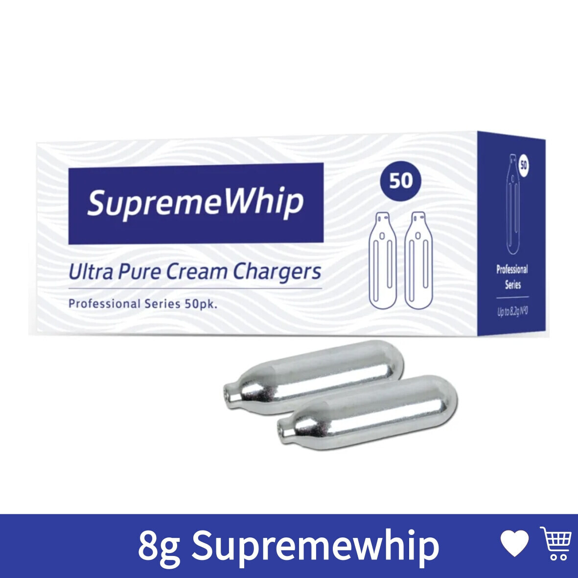 Cream Chargers: 8g SupremeWhip Professional