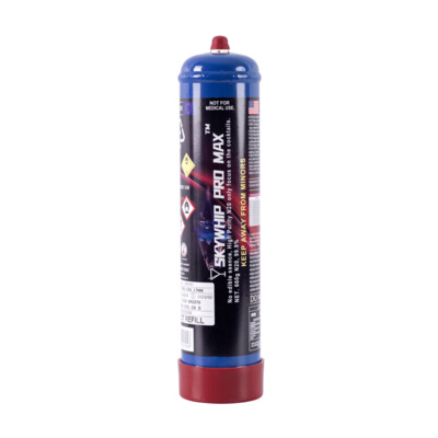 Cream Chargers: 12 x 660g Cylinder Skywhip Pro Max + Free Max &amp; Bag