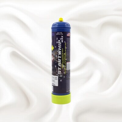 Cream Chargers: 120 x 660g Cylinder Startwhip Max + Pressure Release Nozzle