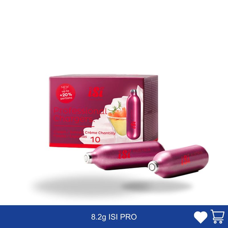 Cream Chargers: 8.4g iSi Pro Professional