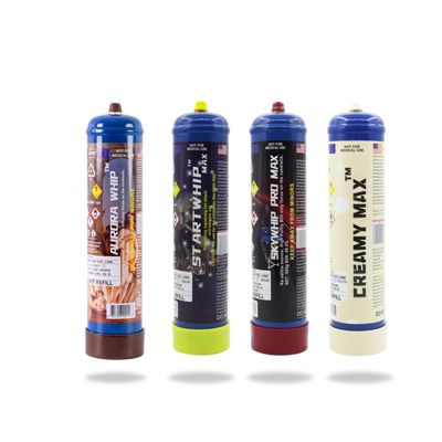 Cream Chargers: Mystery Box - Chance of Startwhip/Aurorawhip/Creamy Max/Skywhip + Pressure Release + Nozzle