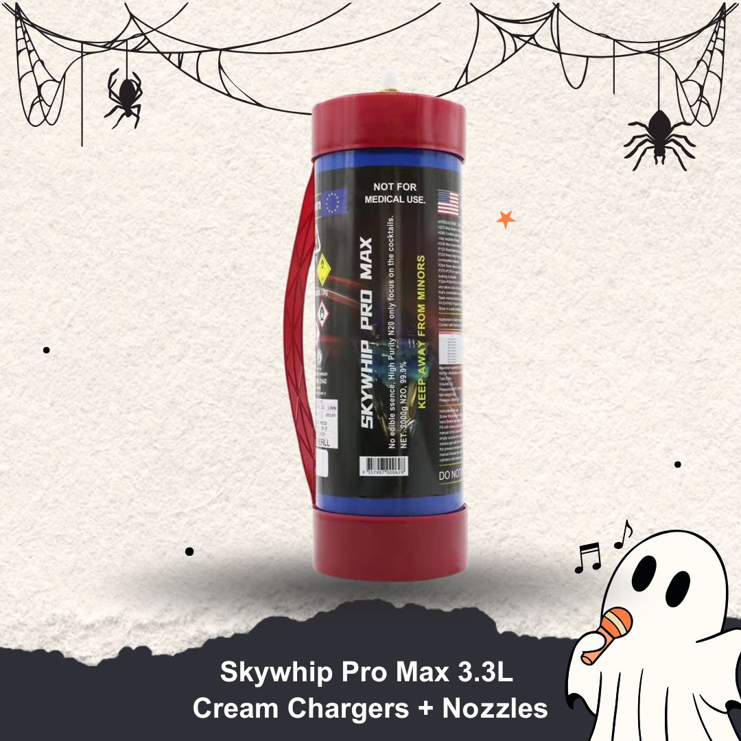 Cream Chargers: 3.3L Cylinder Skywhip Pro Max