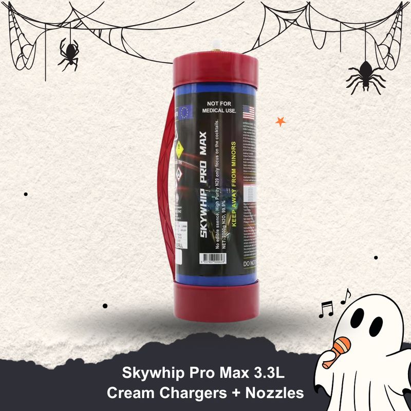 Cream Chargers: 3.3L Cylinder Skywhip Pro Max