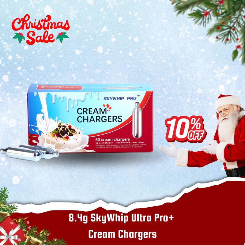 Cream Chargers: 2400 Bulbs 8.4g Skywhip Ultra Pro+ Pure Professional