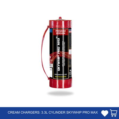 Cream Chargers: 3.3L Skywhip Pro Max Premium Version