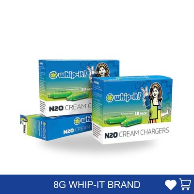 Cream Chargers: 8g Whip-it Professional