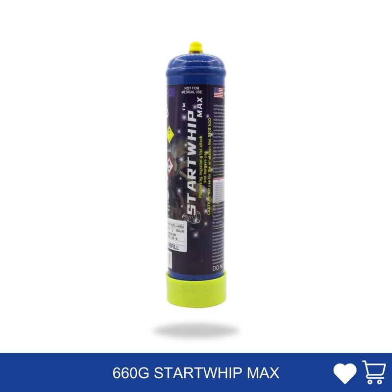 Cream Chargers: 1.1L Cylinder Startwhip Max Cream Chargers: 1.1L Cylinder Startwhip Max