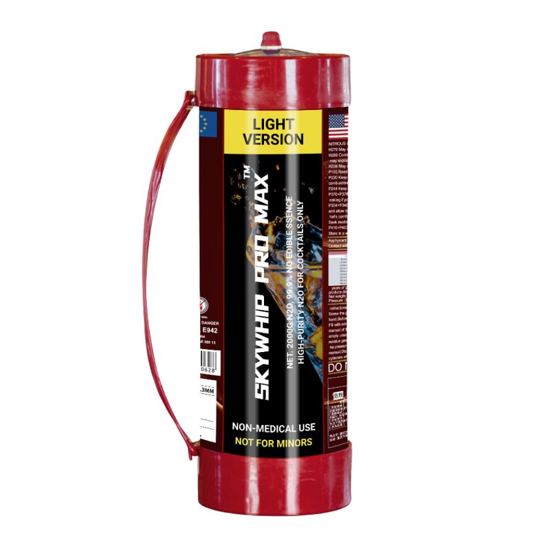 Cream Chargers: 1 x 3.3L + 3x 1.1L Cylinder Cream Chargers Value Combo