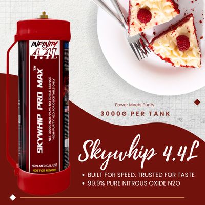 4.4L Skywhip Infinity 3000g + 1.1L Creamy Max Combo Tanks