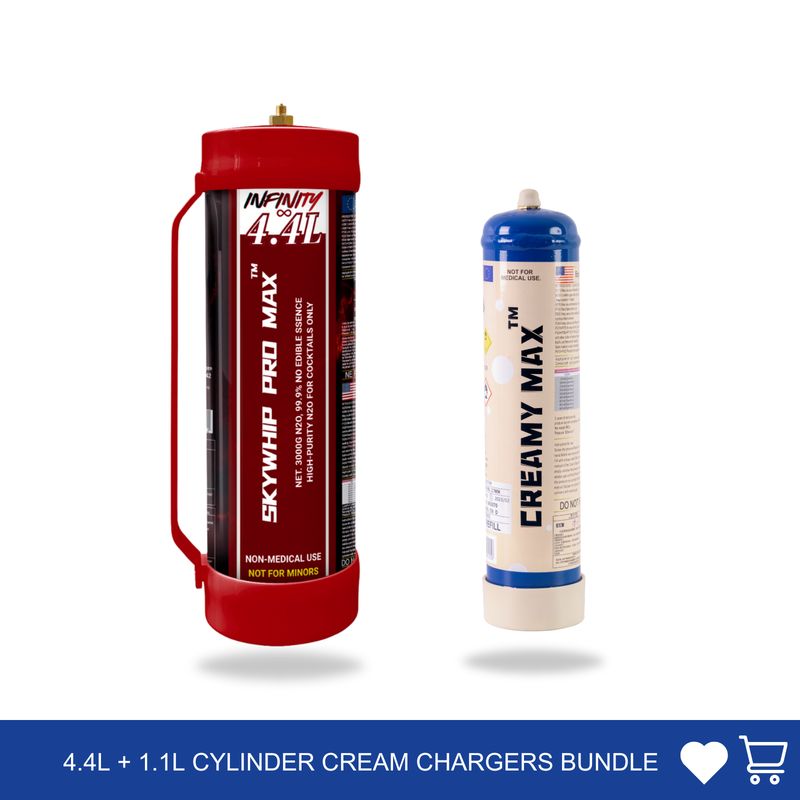 4.4L Skywhip Infinity 3000g + 1.1L Creamy Max Combo Tanks