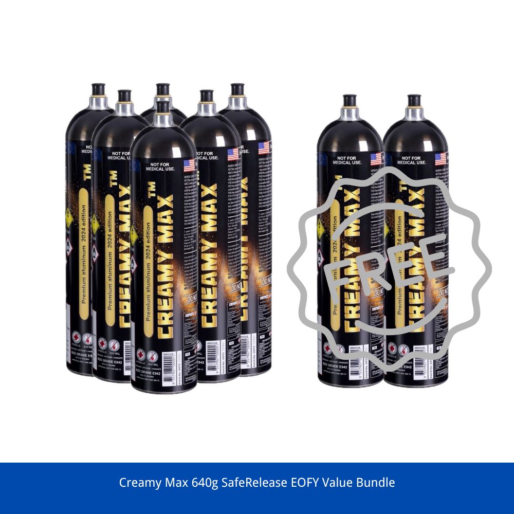 Creamy Max 640g SafeRelease EOFY Value Bundle