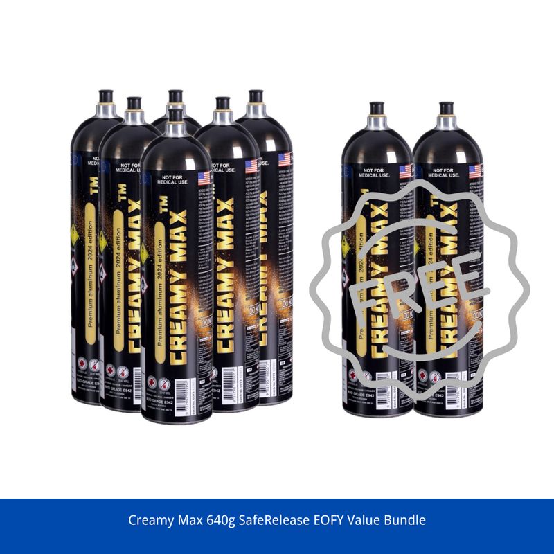 Creamy Max 640g SafeRelease EOFY Value Bundle