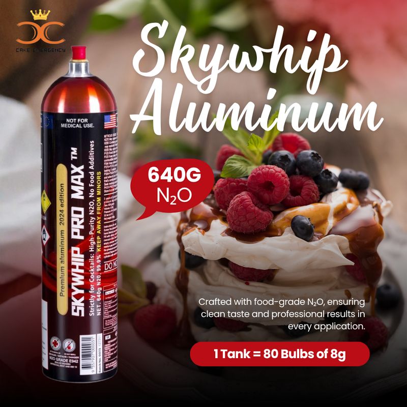 1.1L Skywhip Aluminum + 1.1L Creamy Max Cream Charger Combo Deals