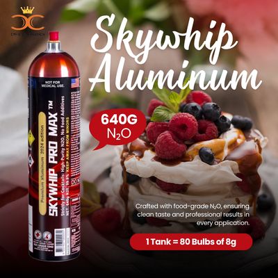 1.1L Skywhip Aluminum + 1.1L Creamy Max Cream Charger Combo Deals