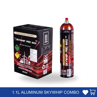 1.1L Skywhip Pro Max Aluminum Tanks Combo