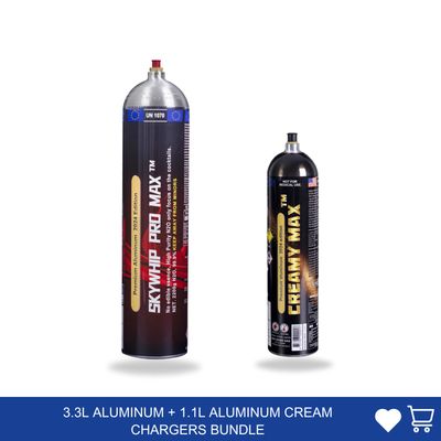 3.3L Skywhip Pro Max Aluminum + 1.1L Creamy Max Aluminum Combo
