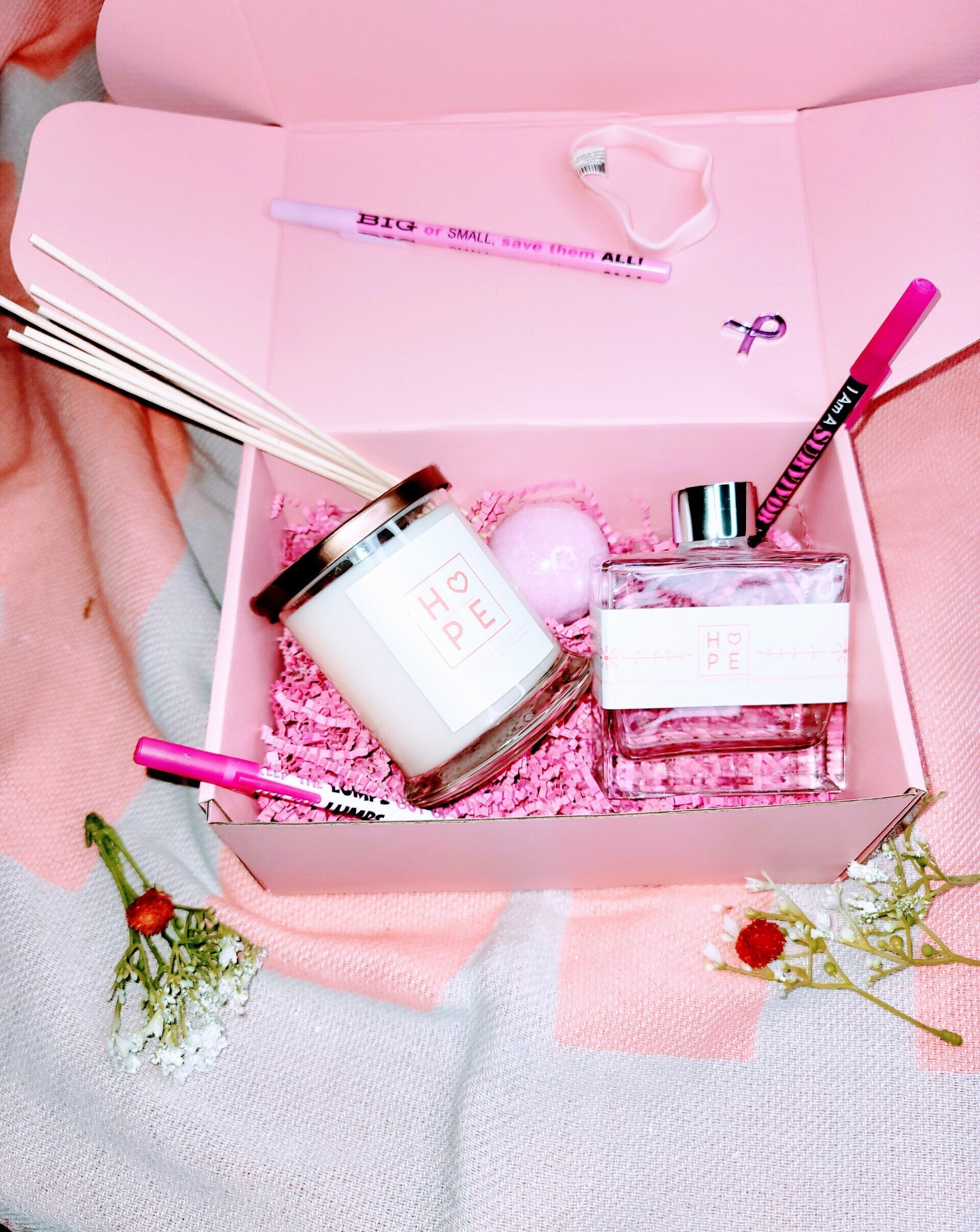 Pink Aromatherapy Gift Box