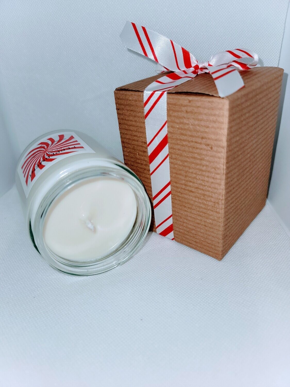 PEPPERMENT SCENTED SOY CANDLE