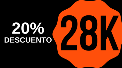 28K | 20% DE DESCUENTO