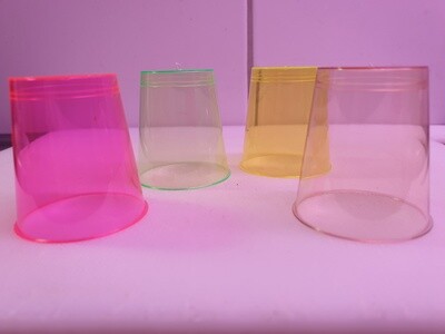 Egelapplikator Kunststoff  verschiedene Farben/transparent