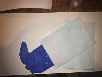 Einmal Waschhandschuh