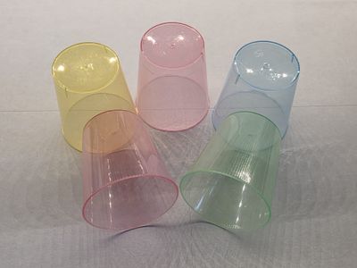 Egelapplikator Kunststoff  verschiedene Farben/transparent