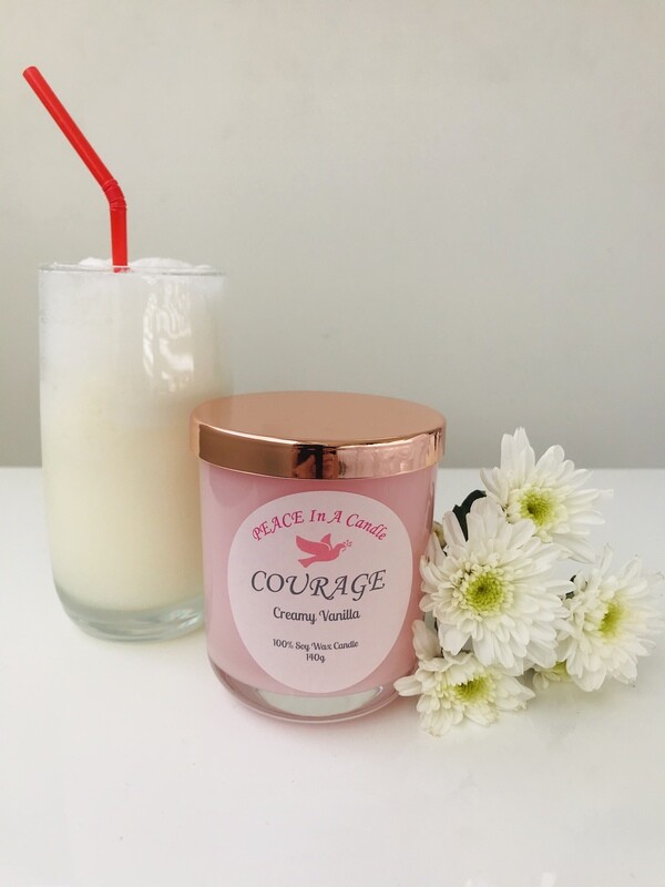 Soy Wax Candle &quot;COURAGE&quot;