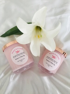 Soy Wax Candle &quot;PATIENCE&quot;