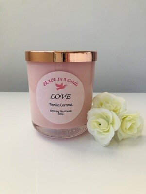 Soy Wax Candle &quot;LOVE&quot;