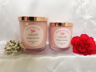Soy Wax Candle &quot;FAITH&quot;